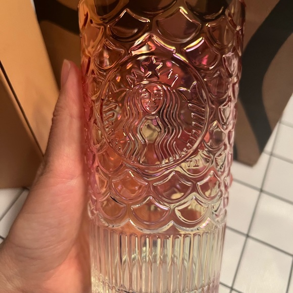 2x NIB Starbucks Mermaid Transparent Limited Edition Cups Set - Picture 11 of 15